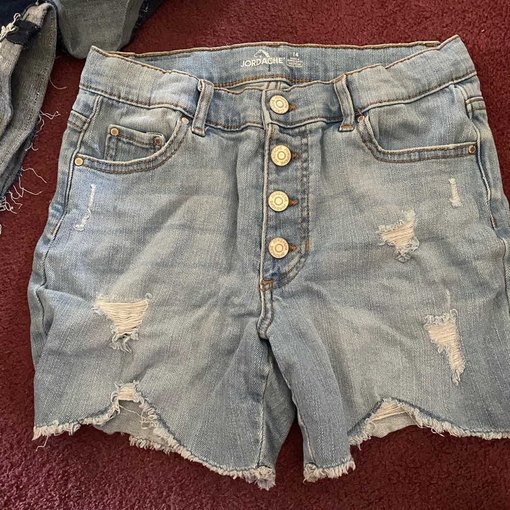 Kids size 14 Jean shirts